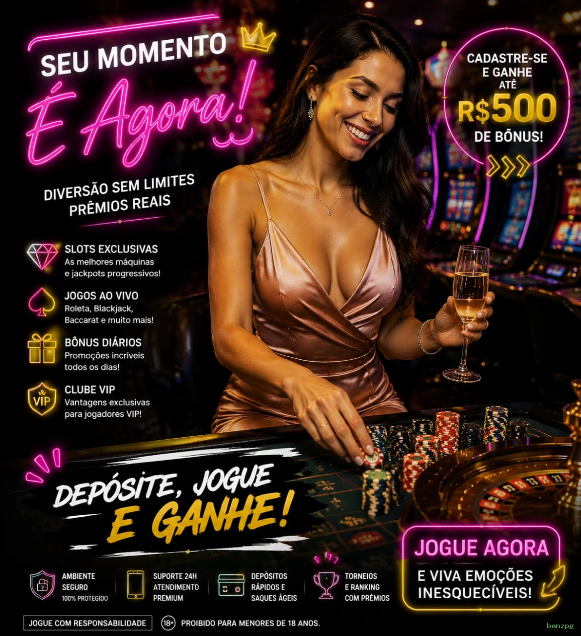Plataforma completa da benzpg com todos os jogos